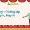 Các Mẫu Trang Trí Bảng Họp Phụ Huynh Đầu Năm