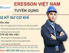 Cty Xkld Vov Viet Nam Tuyển Dụng Kỹ Sư Cơ Khí