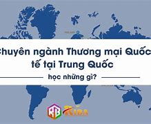 Ngành Thương Mại Quốc Tế Học Gì